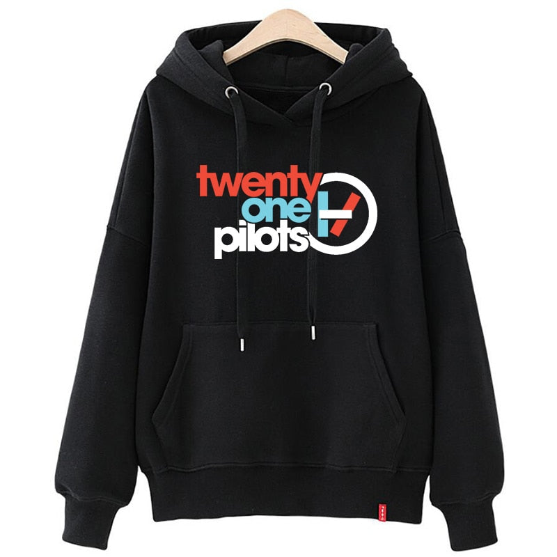 Women twenty one pilots Hoodie Woman Spring Autumn Harajuku Hoodies And Sweatshirts Female 21 pilot Hoody